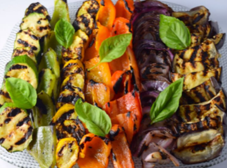 Blistered Vegetables