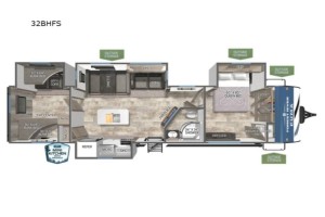 New 2026 Forest River PUMA 32BHFS Travel Trailer New 2026 Forest River PUMA 32BHFS Travel Trailer