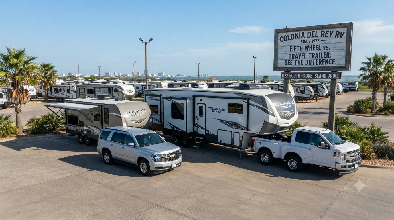 Fifth Wheel vs. Travel Trailer: Best Choice for Corpus Christi RVers — Colonia Del Rey RV Blog