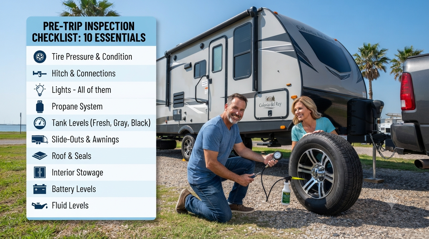 10 Things to Check Before Every RV Trip — Colonia Del Rey RV Blog