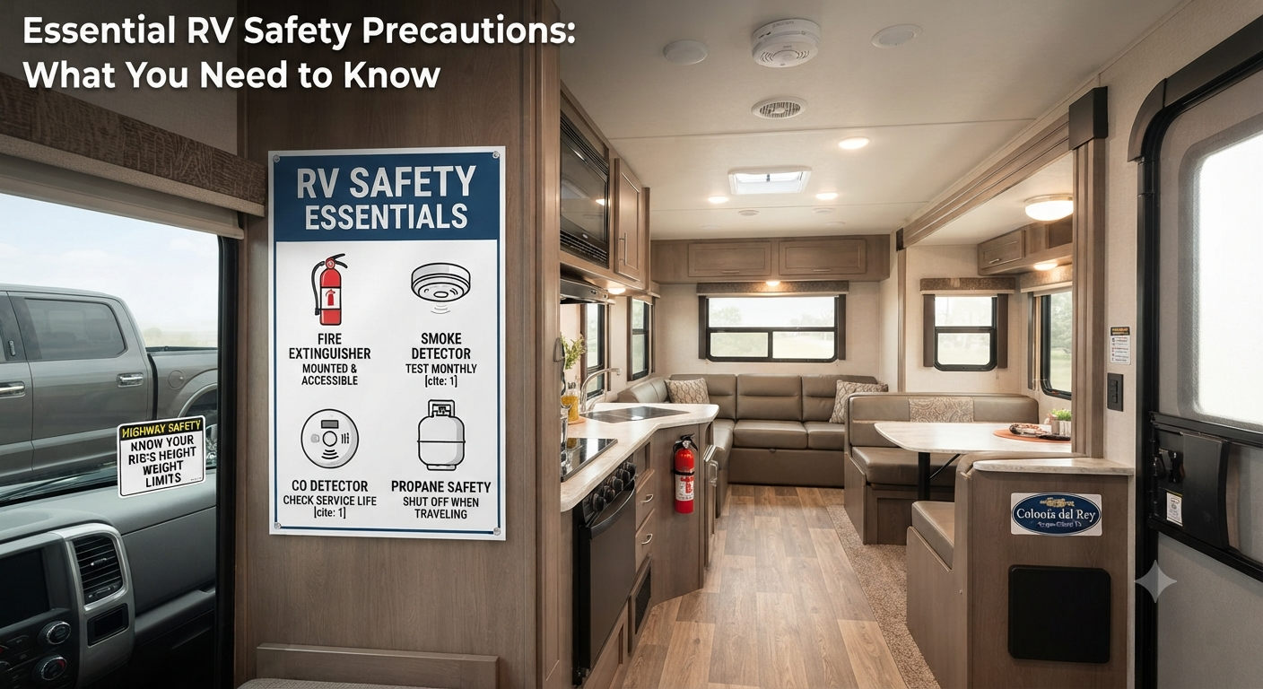 Staying Safe in Your RV: Carbon Monoxide, Fire, and Road Safety Tips — Colonia Del Rey RV Blog