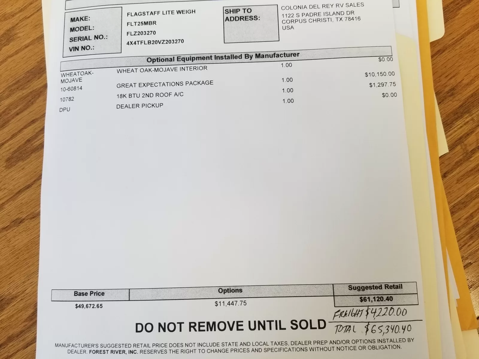 2027 Forest River 25MBR Travel Trailer for sale at Colonia Del Rey RV in Corpus Christi, TX