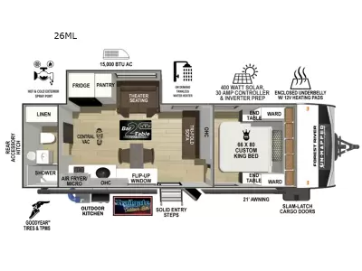 New 2027 Forest River UN-MAPPED 26ML for sale in Corpus Christi, TX